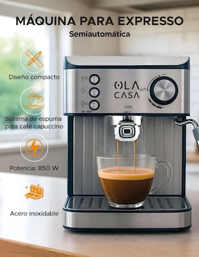 Cafetera espresso Ola Casa Delux