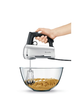 Batidora manual Breville 9 velocidades Bhm800Silusc The Handy Mix Scraper