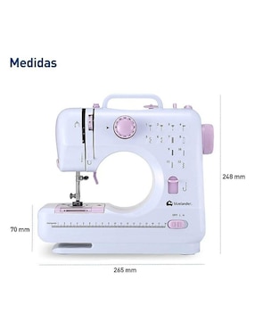 Máquina de coser portátil Bluelander cbhh-0191