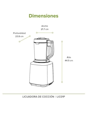 Licuadora Avera Lic01p 10 velocidades