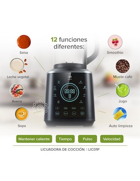 Licuadora Avera Lic01p 10 velocidades