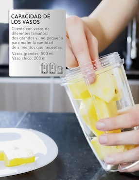 Set procesador de alimentos Rca RC-3199 cuchillas de acero inoxidable