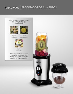 Set procesador de alimentos Rca RC-3199 cuchillas de acero inoxidable