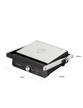 Parrilla eléctrica Masterchef MK-PG-4V2 de acero