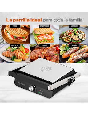 Parrilla eléctrica Masterchef MK-PG-4V2 de acero
