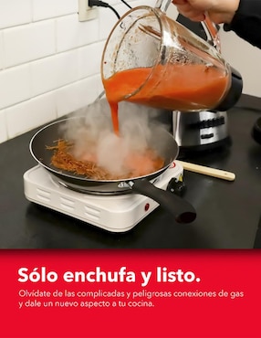 Parrilla eléctrica Rca RC1000A de acero
