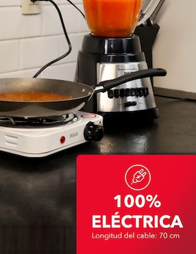Parrilla eléctrica Rca RC1000A de acero