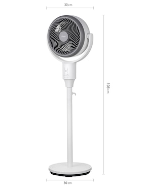 Ventilador de pedestal Heuman Brand con control remoto 3 velocidades