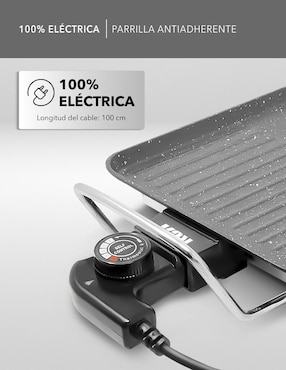 Parrilla eléctrica Rca RC-45 de aluminio