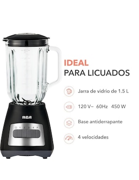 Licuadora RCA RC-l3 4 velocidades