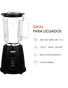 Licuadora RCA RC-l2 2 velocidades
