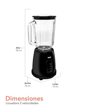 Licuadora RCA RC-l2 2 velocidades