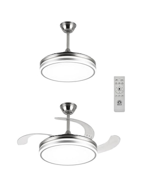 Ventilador de techo Megaluz con control remoto 6 velocidades