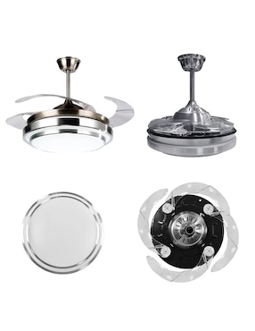 Ventilador de techo Megaluz con control remoto 3 velocidades