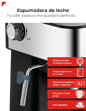 Cafetera Combi Bogner bdecm02/bcg01