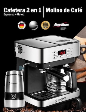 Cafetera Combi Bogner bdecm02/bcg01