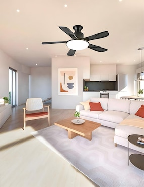 Ventilador de techo Megaluz con control remoto 6 velocidades