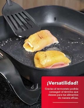 Sartén eléctrico con tapa Rca RC-3030C de cerámica