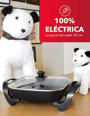 Sartén eléctrico con tapa Rca RC-3030C de cerámica