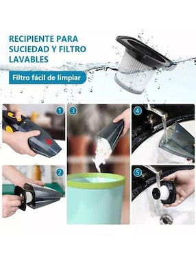 Aspiradora de mano Genérica 1 litro