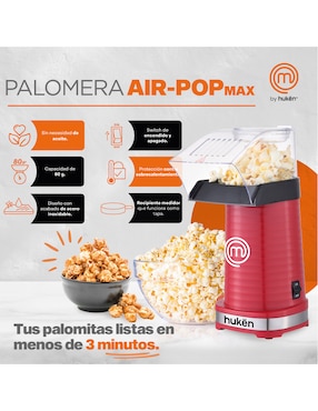 Máquina palomitas MasterChef MK-PM-80REDV2