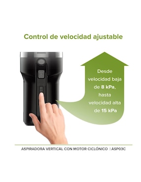 Aspiradora ciclónica Avera asp03c 400 ml