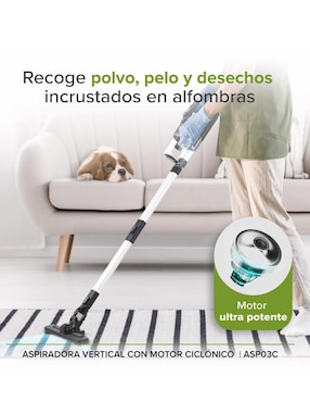 Aspiradora ciclónica Avera asp03c 400 ml