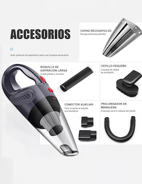 Aspiradora de mano Genérica 320 ml