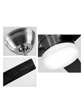 Ventilador de techo Megaluz con control remoto 6 velocidades