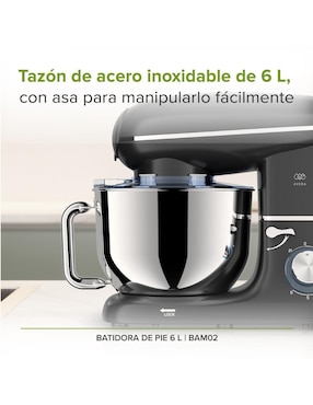 Batidora de pedestal Avera 6 velocidades Bam02