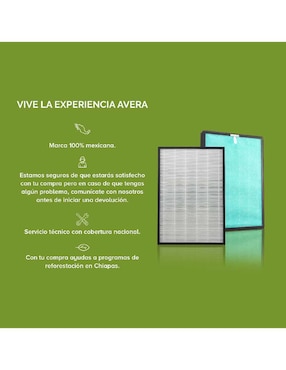 Purificador de aire Avera FRPHEPA02