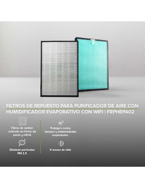 Purificador de aire Avera FRPHEPA02