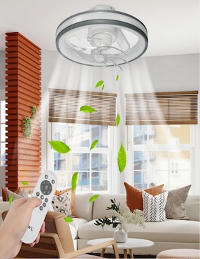 Ventilador de techo JWJ con control remoto 6 velocidades