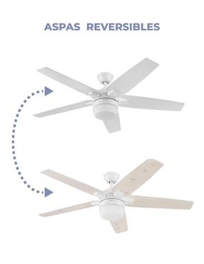 Ventilador de techo Prominence Home con control remoto 3 velocidades