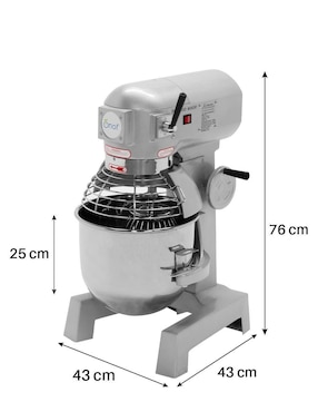 Batidora industrial Onof 3 velocidades Hr-B