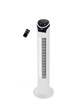 Ventilador De Torre Blue Fan Con Control Remoto 3 Velocidades