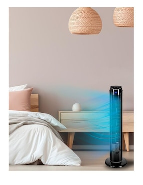 Ventilador de torre Blue Fan con control remoto 3 velocidades