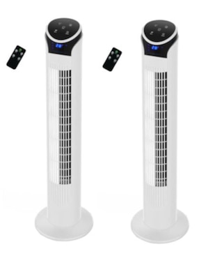 Ventilador De Torre Blue Fan Con Control Remoto 3 Velocidades