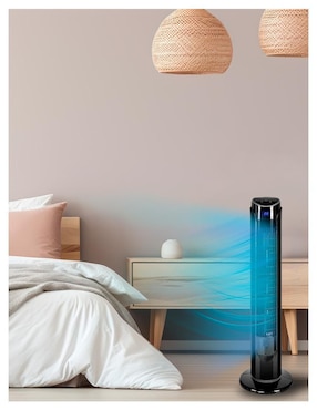 Ventilador de torre Blue Fan con control remoto 3 velocidades