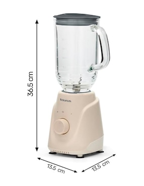 Licuadora Taurus Menina Glass Eco 2 velocidades