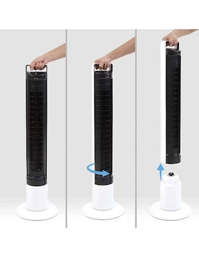 Ventilador de torre Aspen con control remoto 3 velocidades
