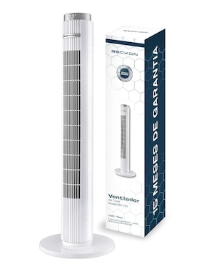 Ventilador De Torre Beckon Con Control Remoto 3 Velocidades