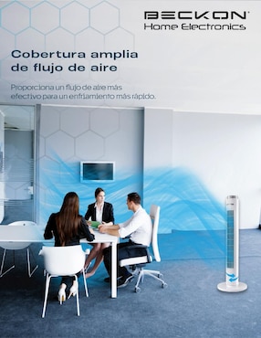 Ventilador de torre Beckon con control remoto 3 velocidades