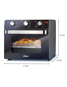 Horno eléctrico freidora Oster TSSTTVMAF1 4.4 l