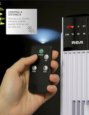 Ventilador de torre Rca con control remoto 3 velocidades