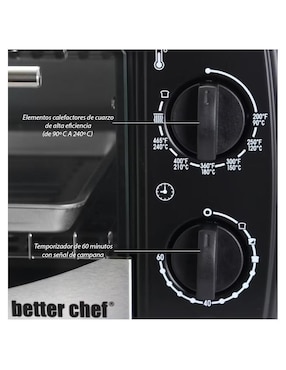 Horno tostador Better Chef IM-256B 9 l