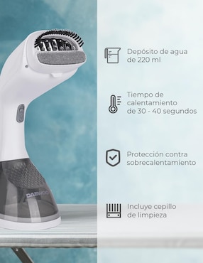 Central de vapor Daewoo DGS-5018 suela acero inoxidable