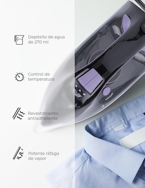 Plancha Daewoo DSI-9202 suela antiadherente