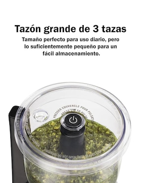 Procesador de alimentos Hamilton Beach Stack & Press cuchillas de acero inoxidable
