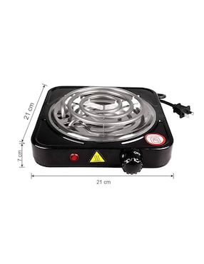 Parrilla eléctrica Genérica Kitchen MYR-PAR589 de acero
